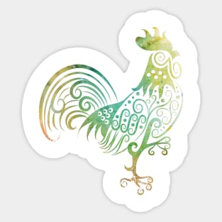 Rooster Sticker